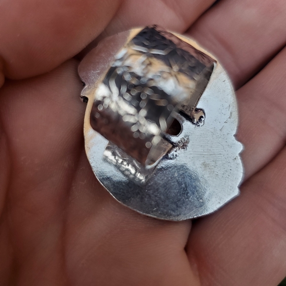 New Seam Agate 925 Silver Ring. - Picture 16 of 16